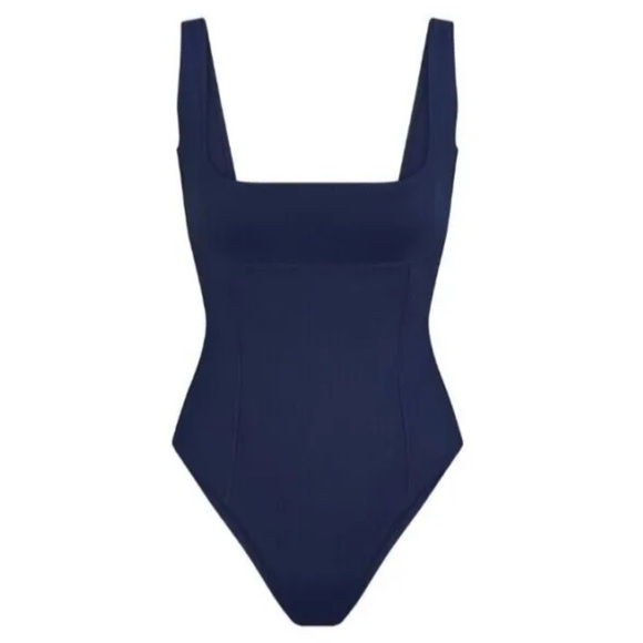 SKIMS SCULPTING SWIM TANK ONE PIECE | STYLE: OP-BAF-2758 | COLOR: MIDNIGHT | NEW - Picture 1 of 12